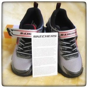 Skechers boys size 1.5 light up sneaker